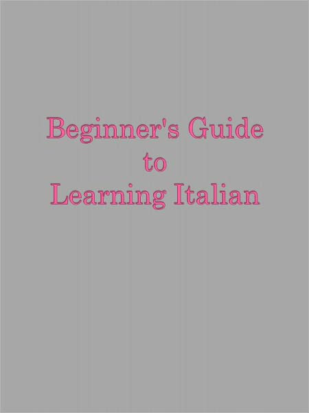 Beginner's Guide to Learning Italian