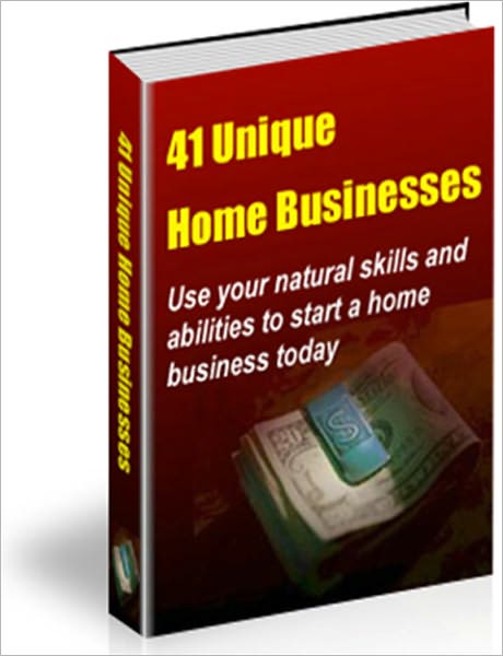 41 Unique Home Businesses