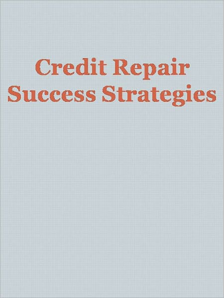 Credit Repair Success Strategies