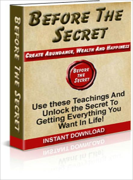 Before The Secret