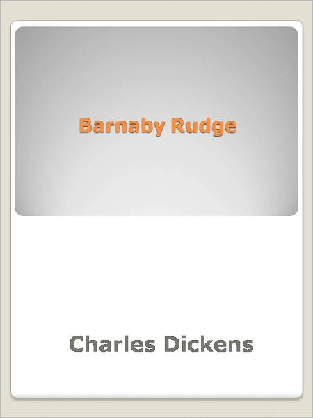 Barnaby Rudge