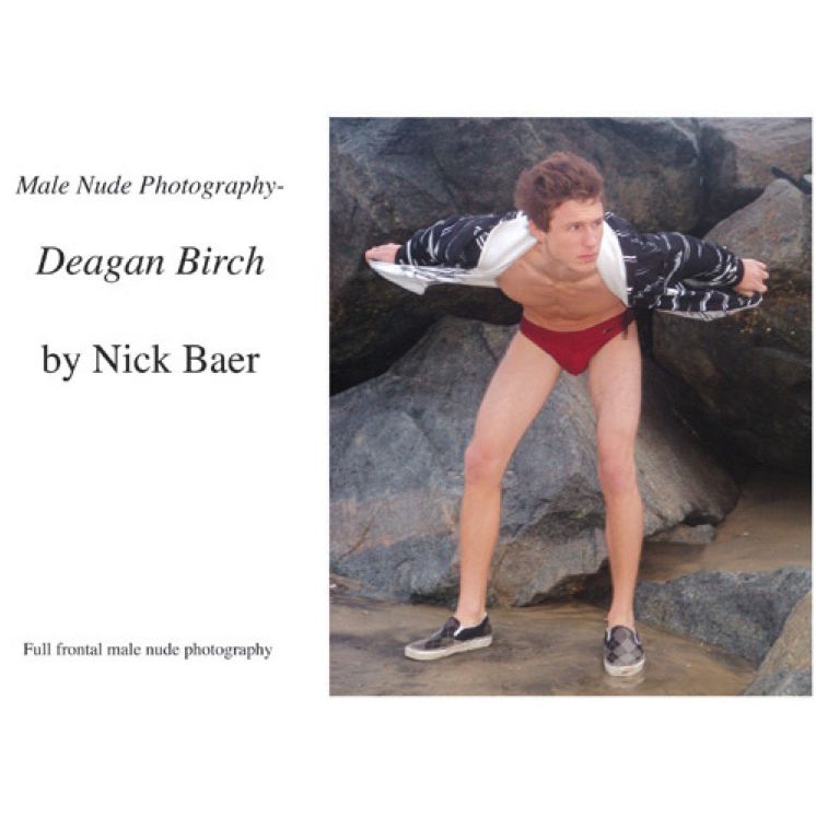 Male Nude Photography- At The Beach With Deagan Birch