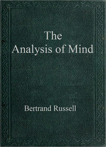 The Analysis of Mind