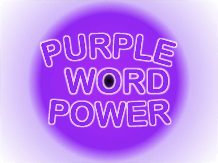PURPLE WORD POWER