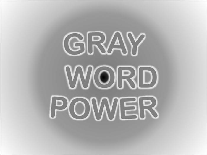 GRAY WORD POWER