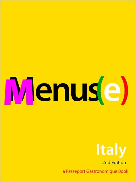 Menus(e): Italy