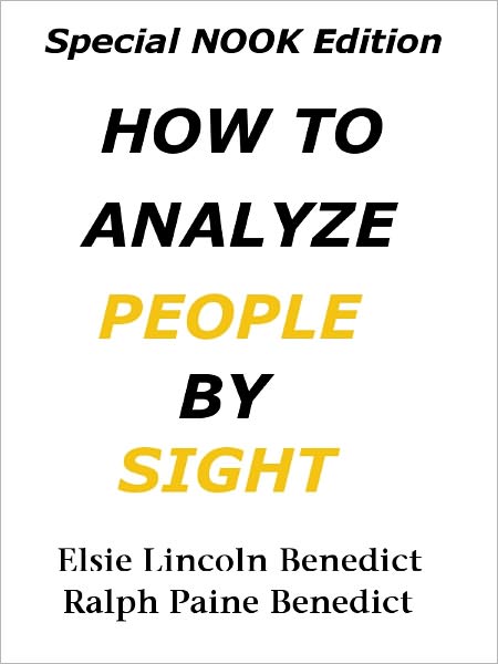 How to Analyze People on Sight
