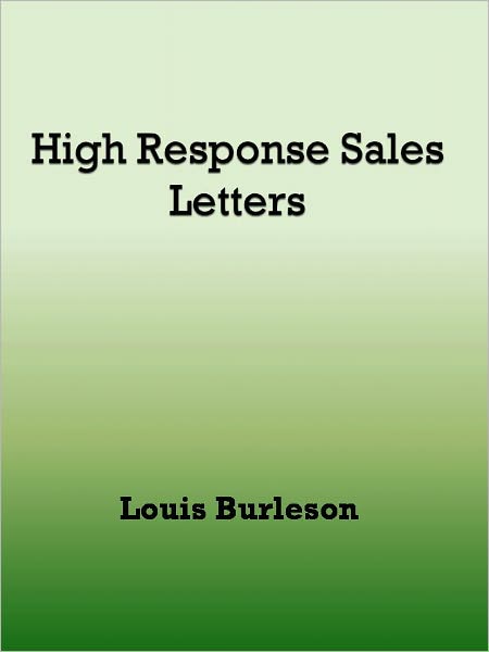 High Response Sales Letters