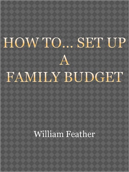 How to... Set up a Family Budget