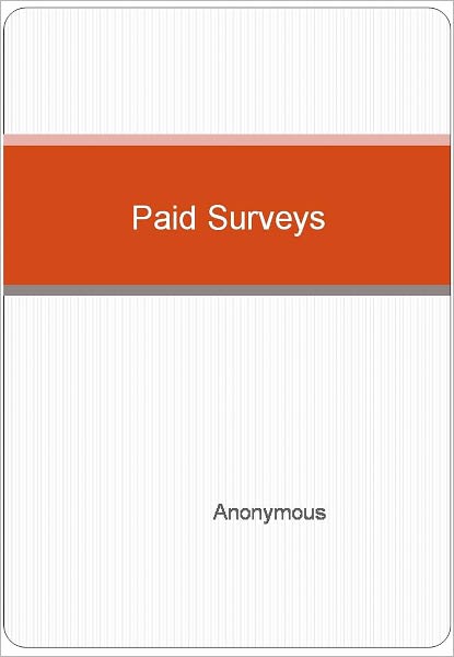 Paid Surveys