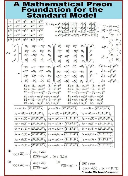 A Mathematical Preon Foundation for the Standard Model