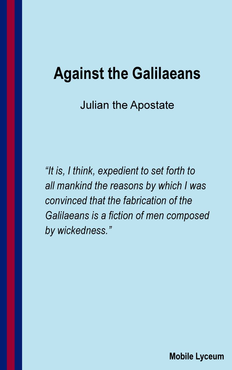 Against the Galileans