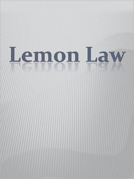 Lemon Law