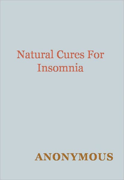 Natural Cures For Insomnia