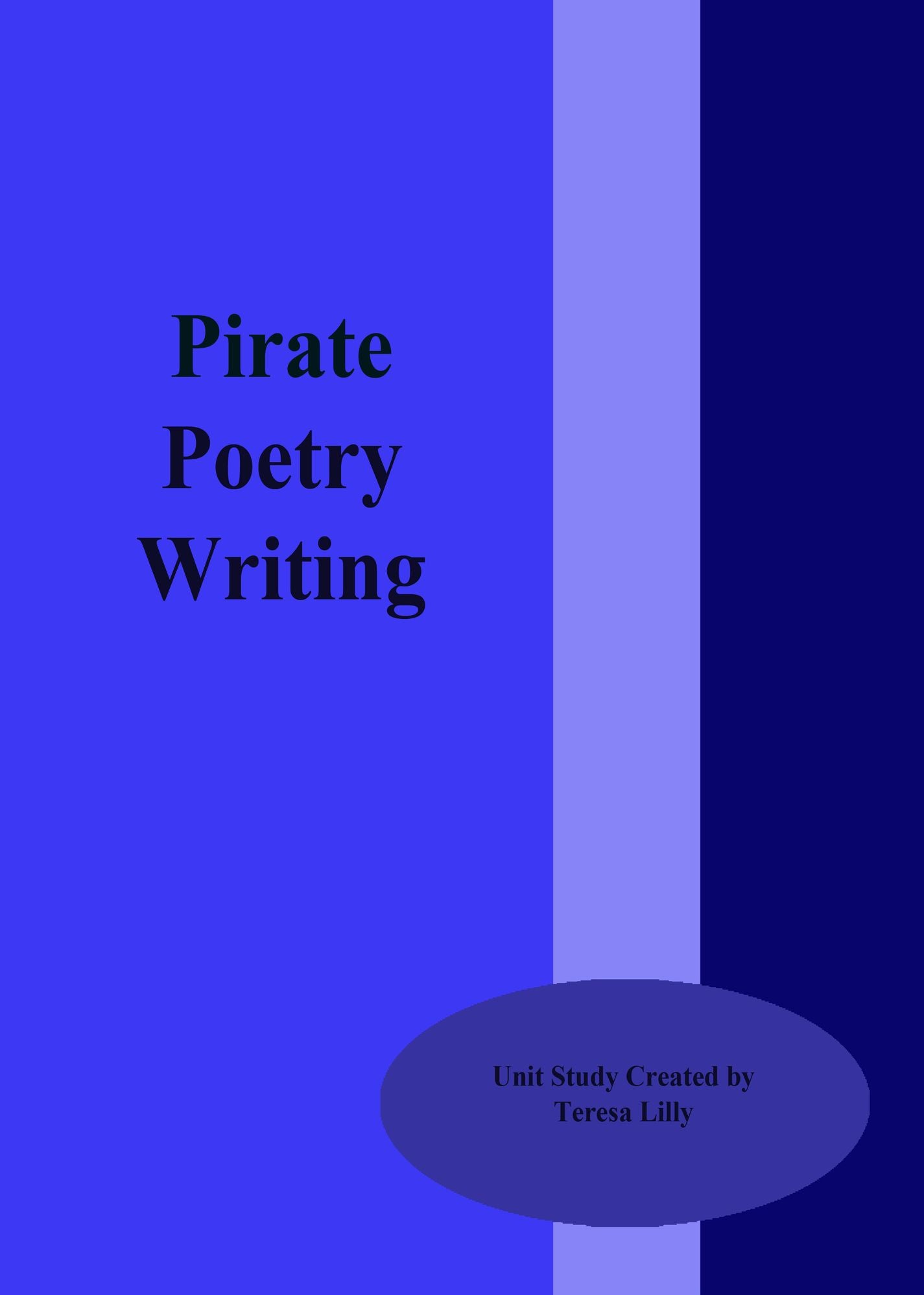 Pirate Poetry Writing