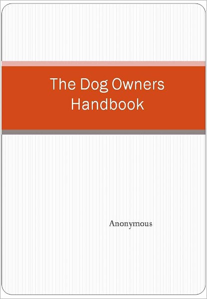 The Dog Owners Handbook