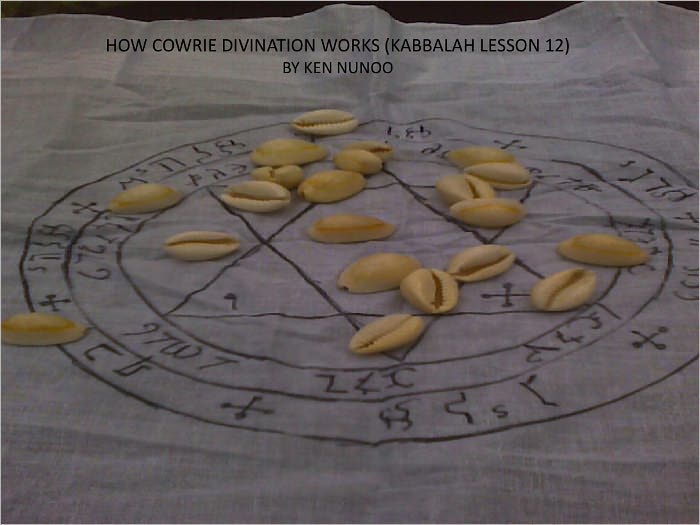 HOW COWRY DIVINATION WORKS (KABBALAH LESSON 12)