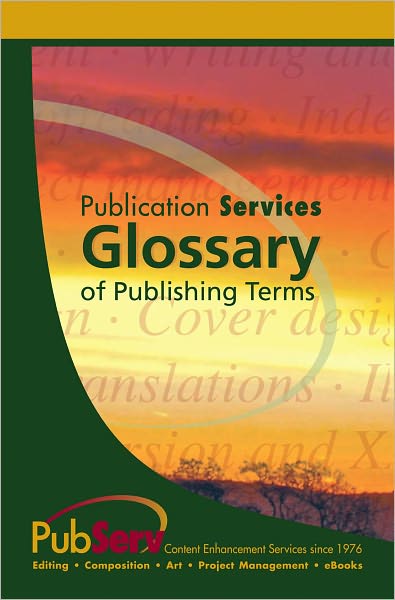 Glossary of Publishing Terms