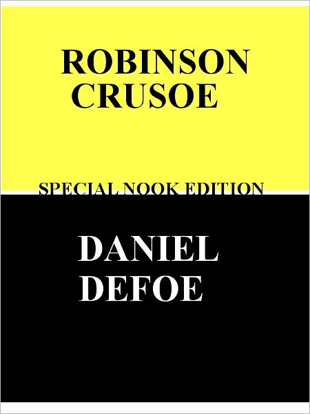 Robinson Crusoe- Special NOOK Edition