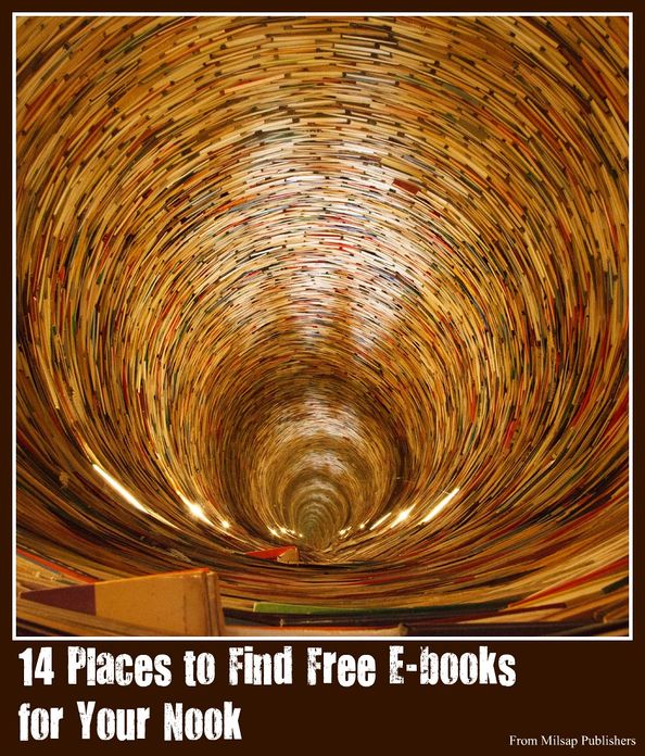 14 Places to Find Free E-books for Your Nook