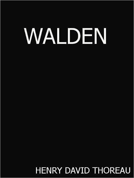 Walden- Special NOOK Edition