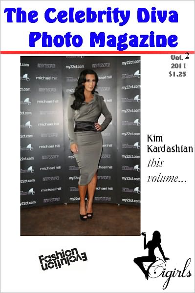 The Celebrity Diva Photo Magazine - Kim Kardashian - Book 1