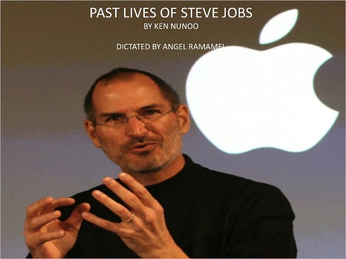 PAST LIVES OF STEVE JOBS