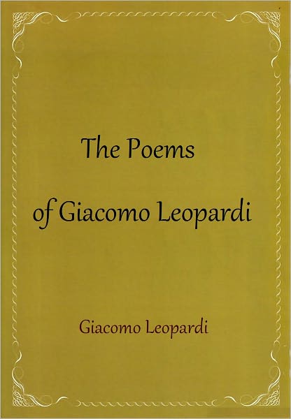 The Poems of Giacomo Leopardi
