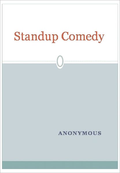 Standup Comedy