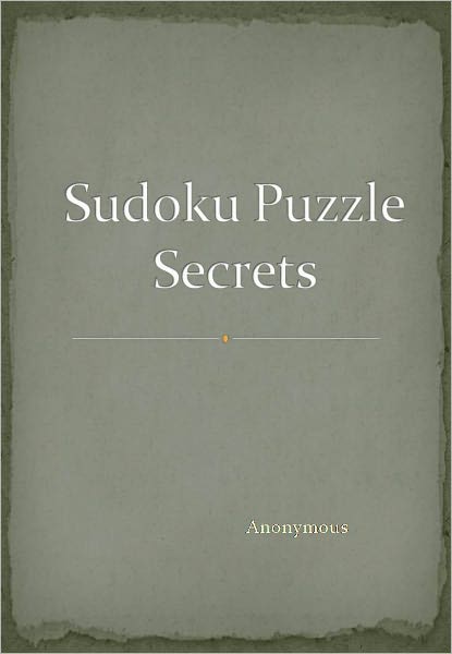 Sudoku Puzzle Secrets