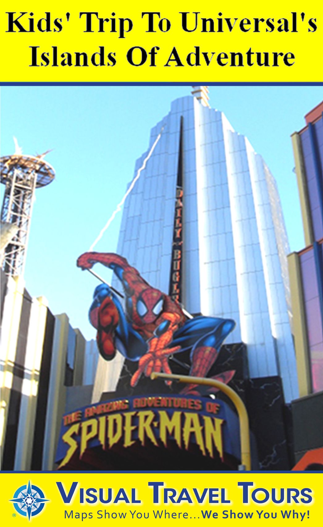 UNIVERSAL'S ISLANDS OF ADVENTURE KIDS TOUR - A Self-guided Pictorial Walking Tour