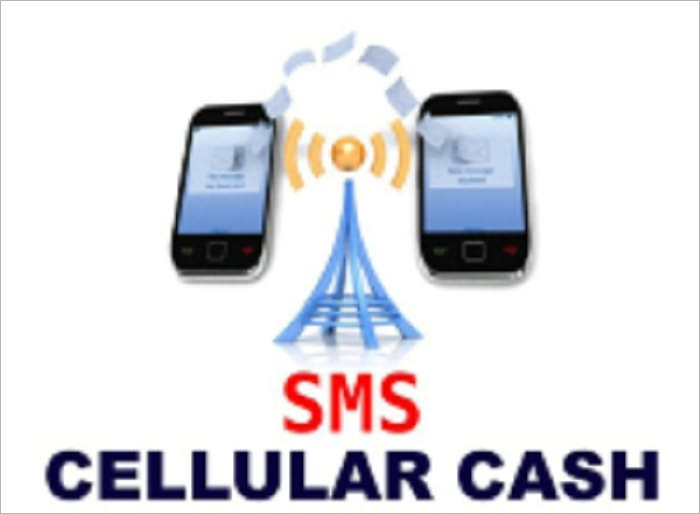 SMS cellular Cash