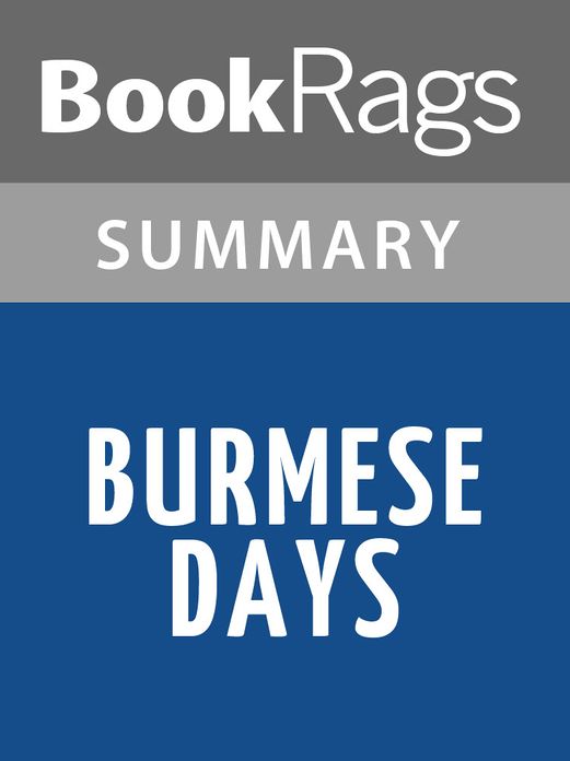Burmese Days by George Orwell l Summary & Study Guide