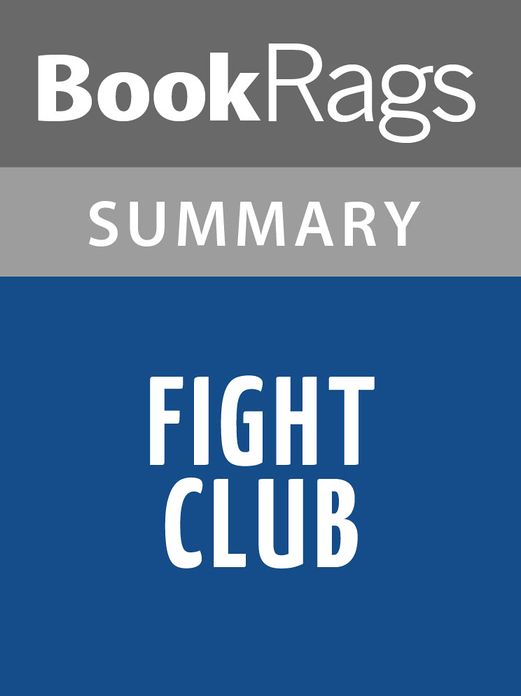 Fight Club by Chuck Palahniuk l Summary & Study Guide