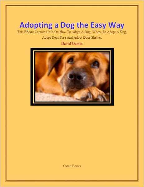 Adopting a Dog the Easy Way