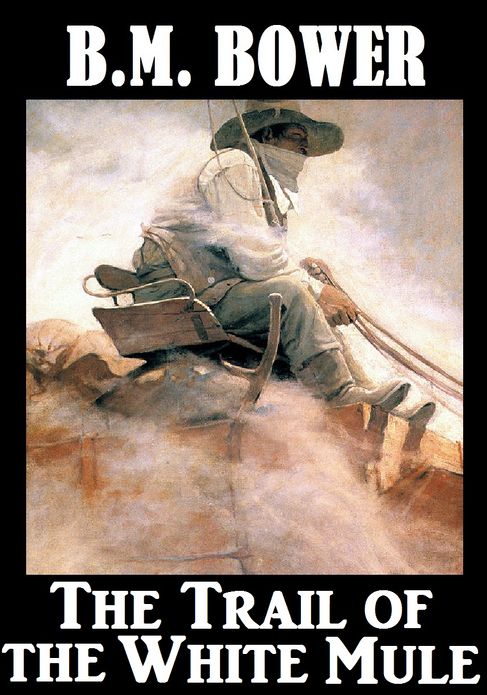 BM Bower THE TRAIL OF THE WHITE MULE (B M Bower Westerns # 28 ) Western Novels Comparable to Louis L'amour Westerns