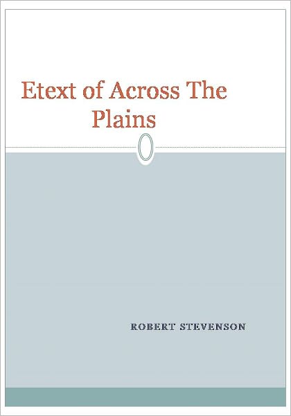 Across The Plains