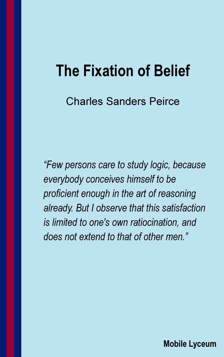 The Fixation of Belief