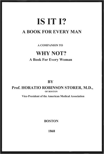 Is It I? A Book for Every Man