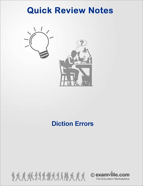 English Grammar - Diction Errors