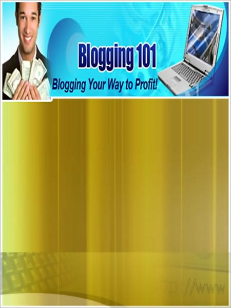 Blogging Your Way to Profit