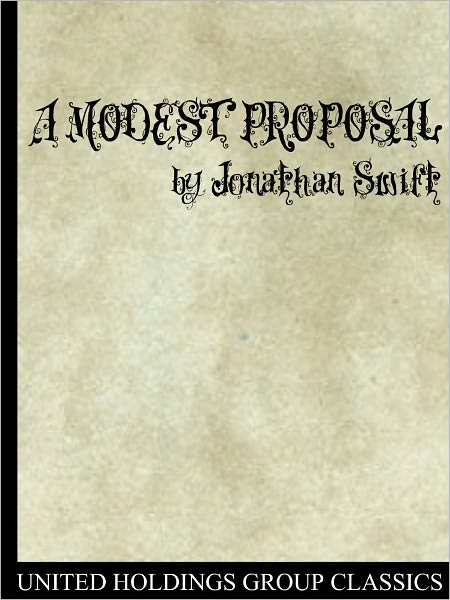 A Modest Proposal