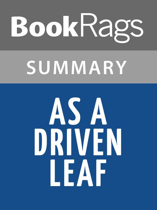 As a Driven Leaf by Milton Steinberg l Summary & Study Guide