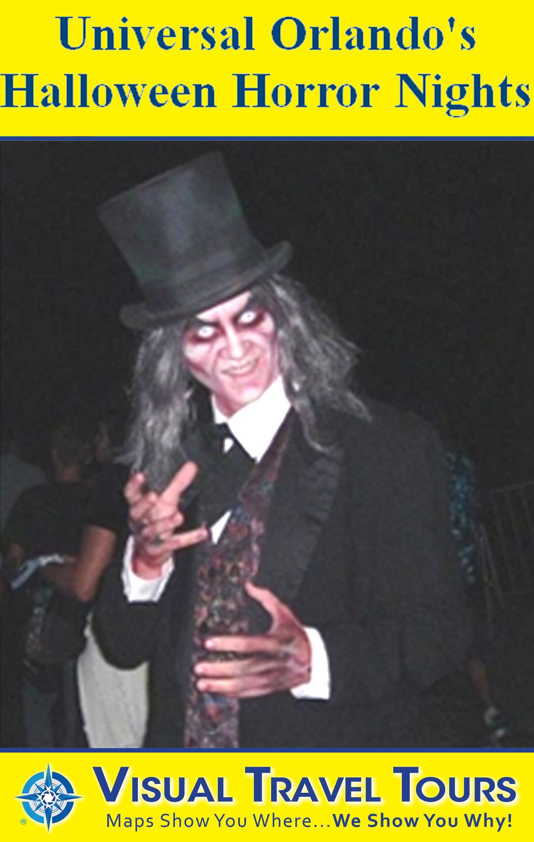 UNIVERSAL ORLANDO HALLOWEEN HORROR NIGHTS - Self-guided Pictorial Walking Tour