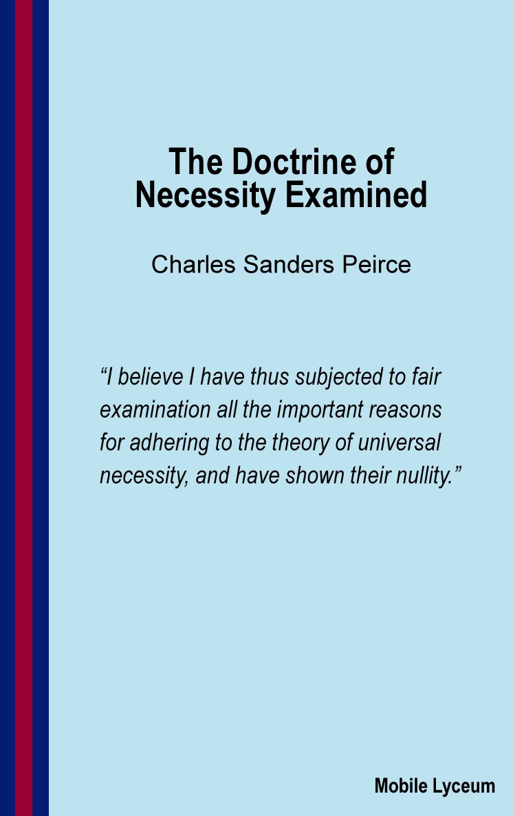 The Doctrine of Necessity Examined