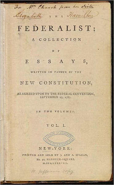 The Federalist Papers
