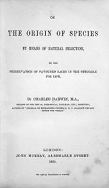 On the Origin of Species