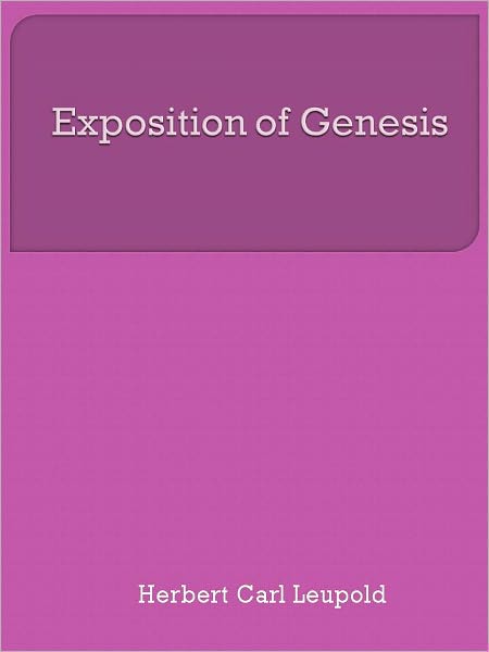 Exposition of Genesis