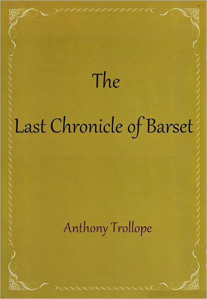 The Last Chronicle of Barset