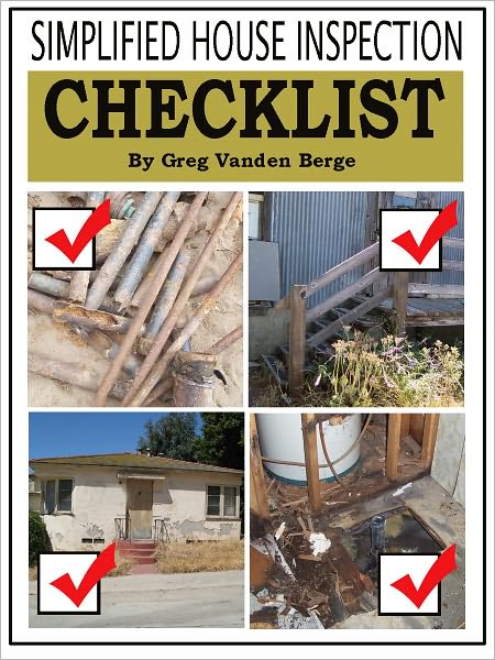 Simplified House Inspection Checklist